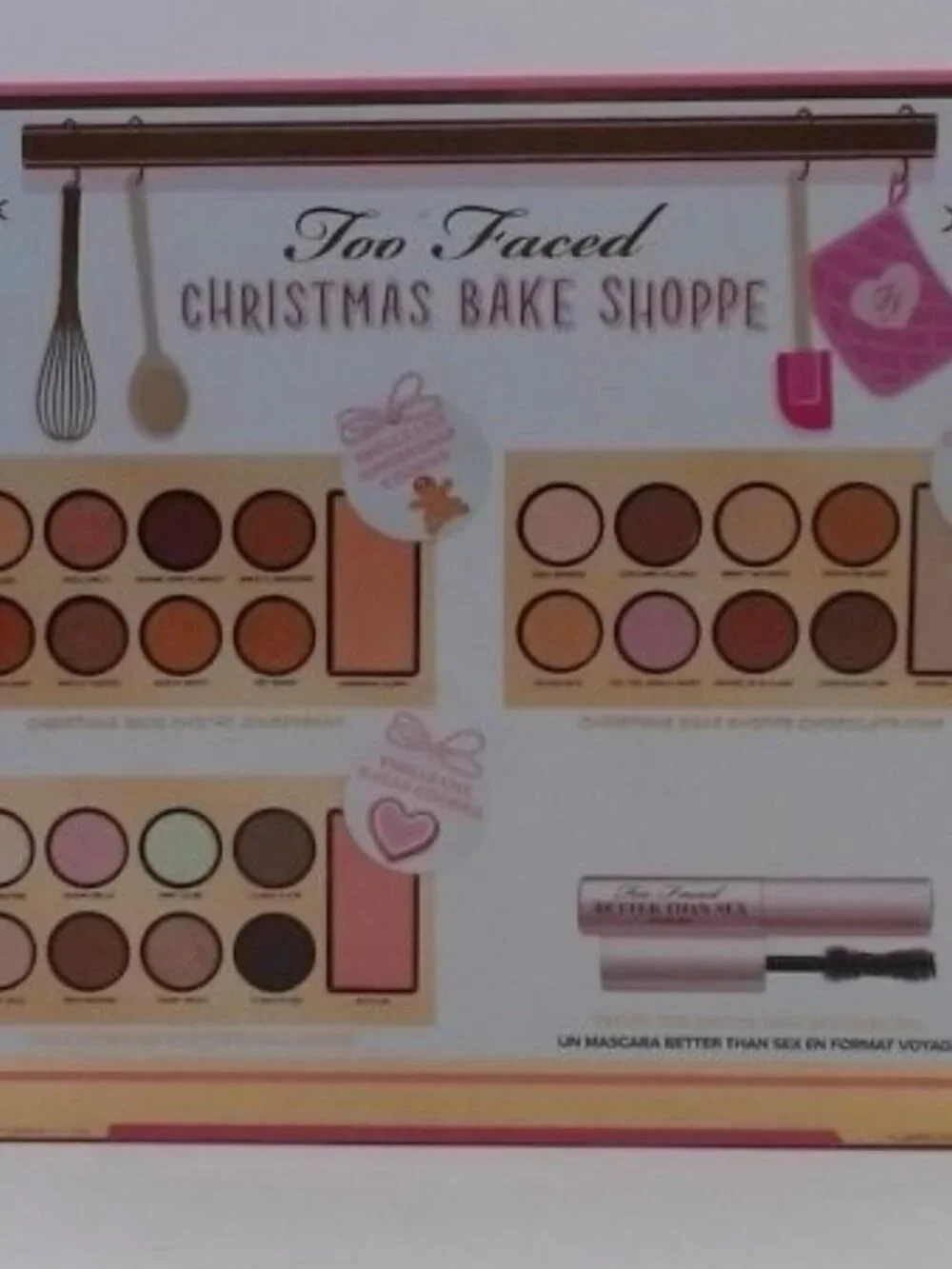 Too Faced Christmas Bake Shoppe, LIMITED‎ EDITION Eyeshadow palette, BNIB